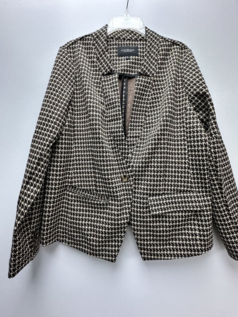 Liverpool Los Angeles Houndstooth Blazer XL